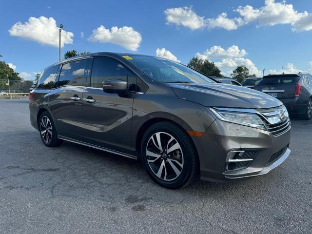 HONDA ODYSSEY EL 2018 gray  gas 5FNRL6H96JB000320 photo #1