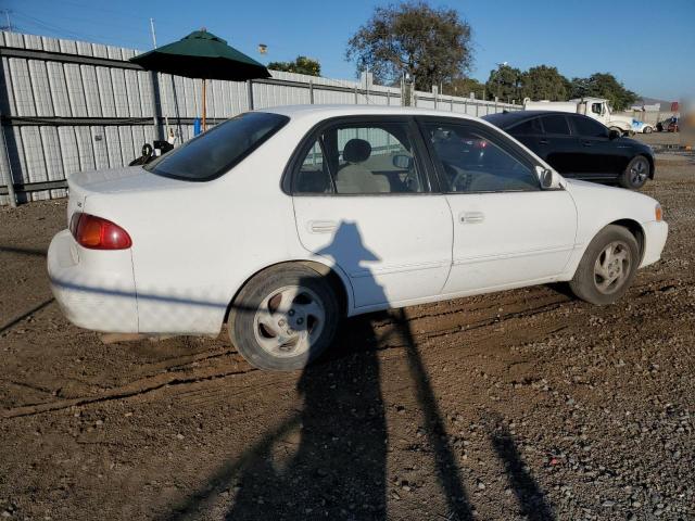 TOYOTA COROLLA CE 2002 white  gas 1NXBR12E92Z648747 photo #4