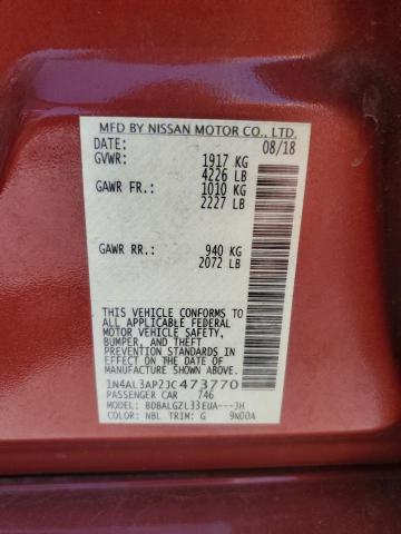 2018 NISSAN ALTIMA 2.5 - 1N4AL3AP2JC473770