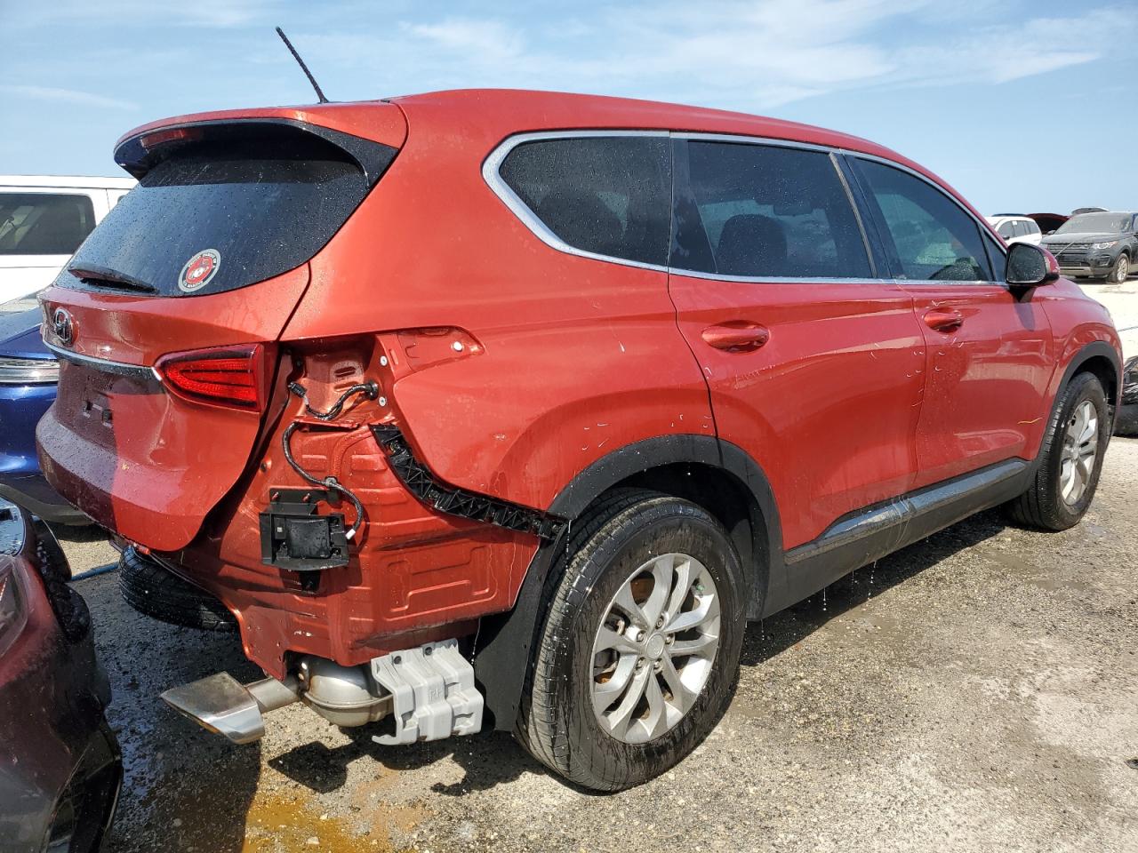 Lot #2961698974 2019 HYUNDAI SANTA FE S