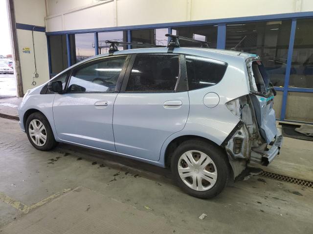 HONDA FIT 2010 blue  gas JHMGE8H28AC013355 photo #3