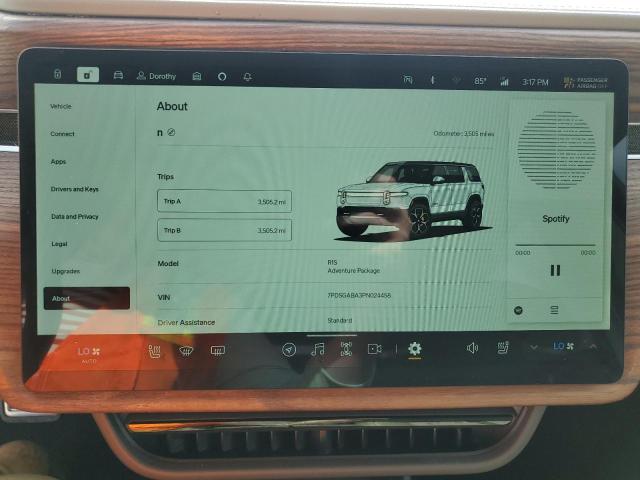 2023 RIVIAN R1S ADVENT - 7PDSGABA3PN024458