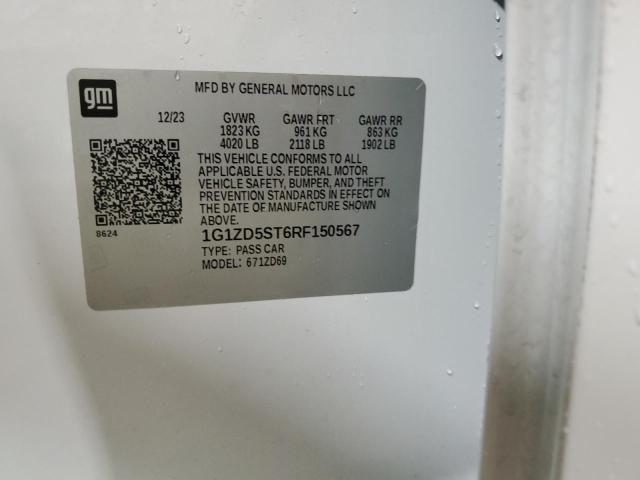 2024 CHEVROLET MALIBU LT - 1G1ZD5ST6RF150567