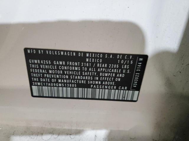 2016 VOLKSWAGEN GOLF SPORT - 3VWC17AU9GM513885