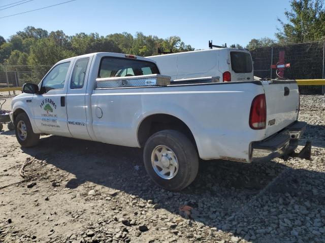 FORD F250 SUPER 2004 white 4dr ext gas 1FTNX20L14EB23953 photo #3