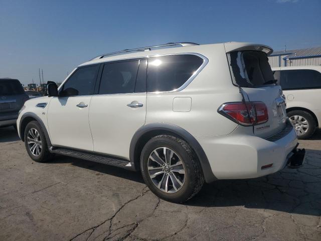 NISSAN ARMADA SV 2019 white  gas JN8AY2NC5KX512170 photo #3