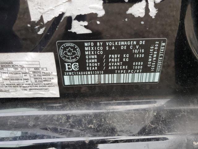 2016 VOLKSWAGEN GOLF SPORT - 3VWC17AU4GM513910