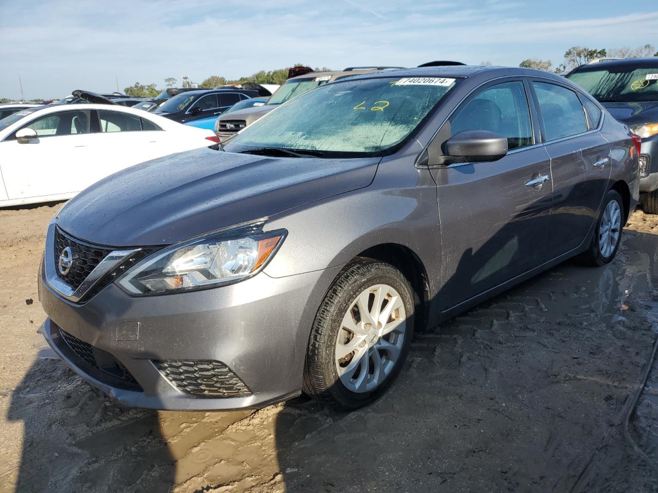 Lot #3037162497 2019 NISSAN SENTRA S