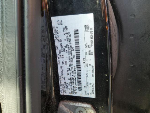 VIN 1FMCU9G94FUC72798 2015 Ford Escape, SE no.13