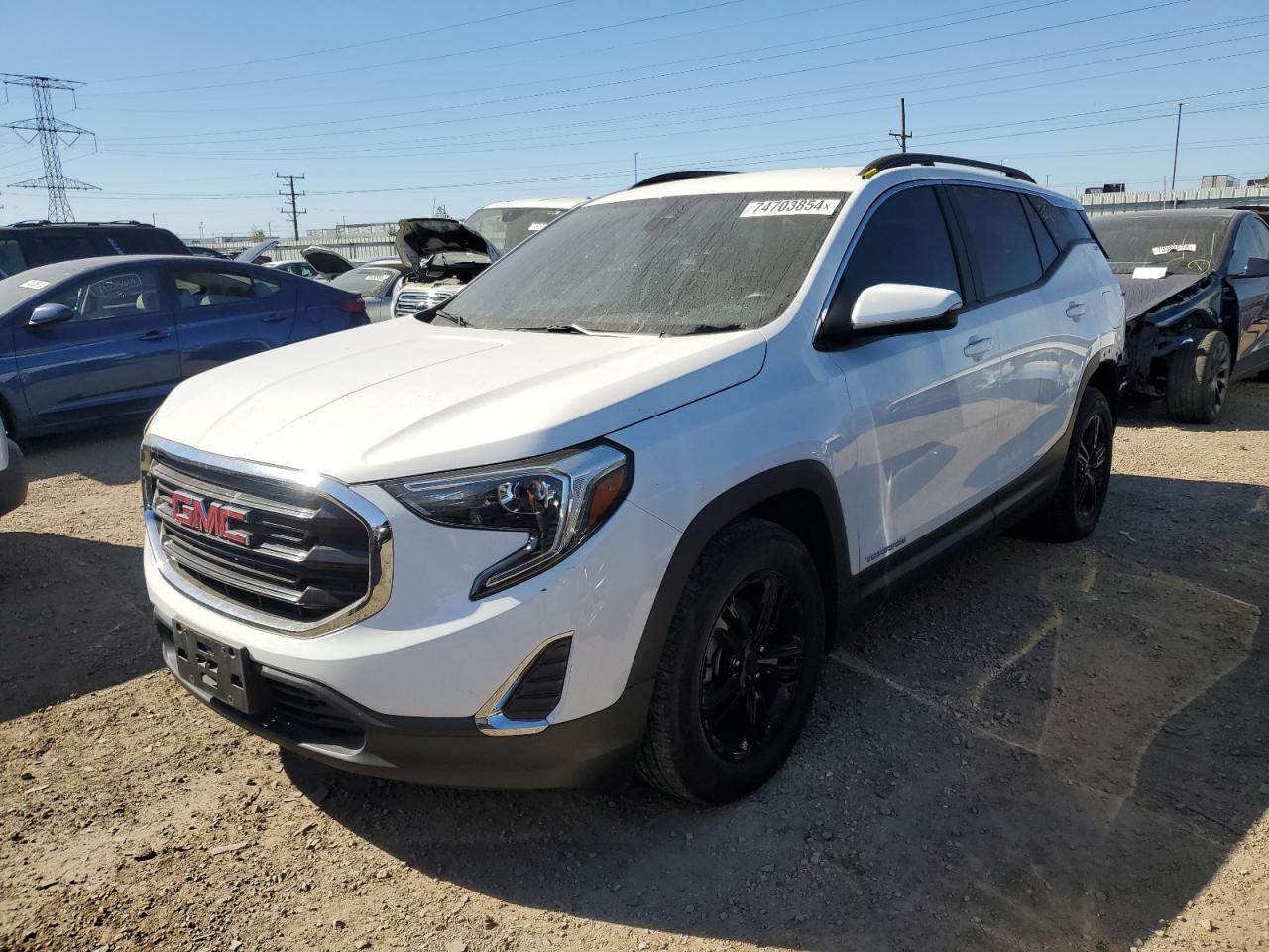 Lot #2895537439 2021 GMC TERRAIN SL