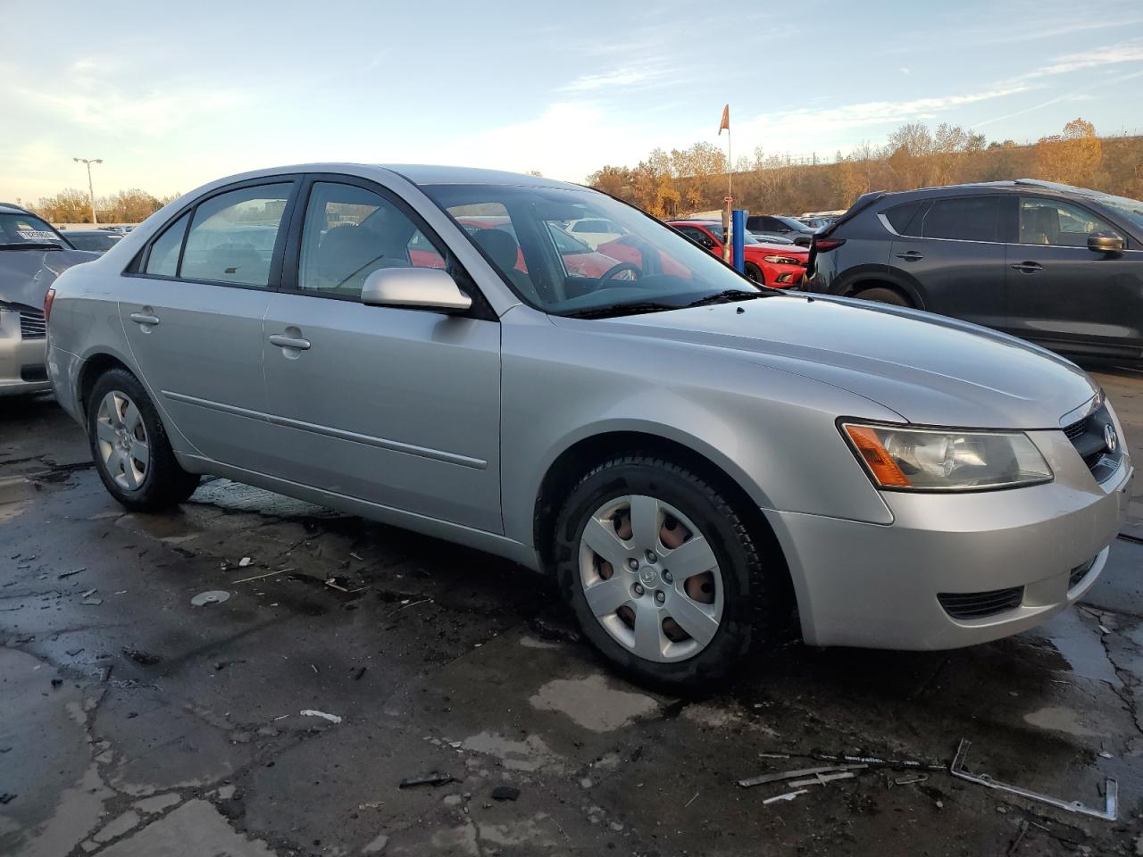 Lot #2945830691 2007 HYUNDAI SONATA GLS