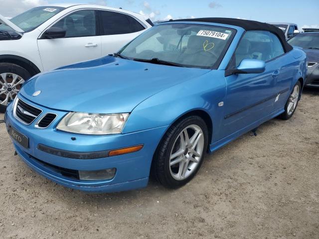 SAAB 9-3 AERO 2006 blue  gas YS3FH71UX66102773 photo #1