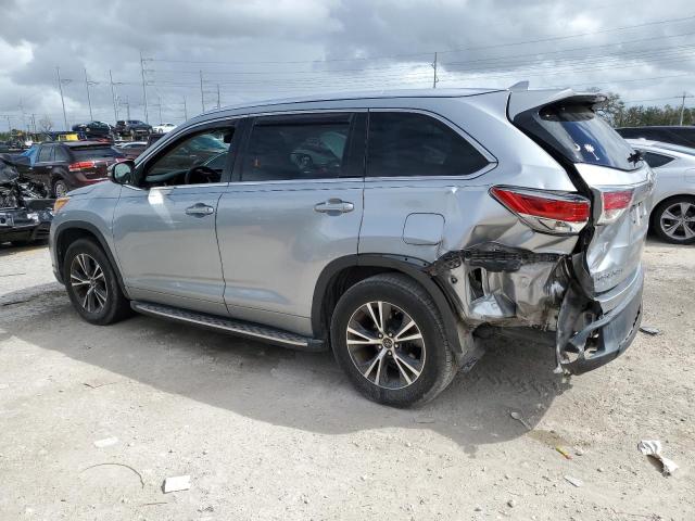 VIN 5TDKKRFH1GS501412 2016 Toyota Highlander, Xle no.2