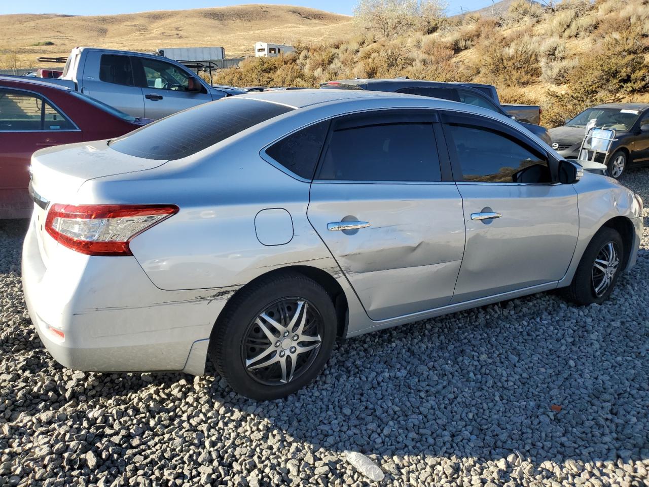 Lot #2943186546 2015 NISSAN SENTRA S