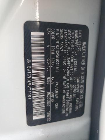 2020 NISSAN ROGUE SPOR - JN1BJ1CV0LW271101