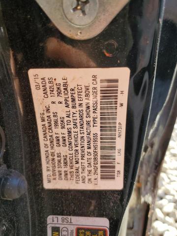 2015 HONDA CIVIC 2HGFG3B50FH519555