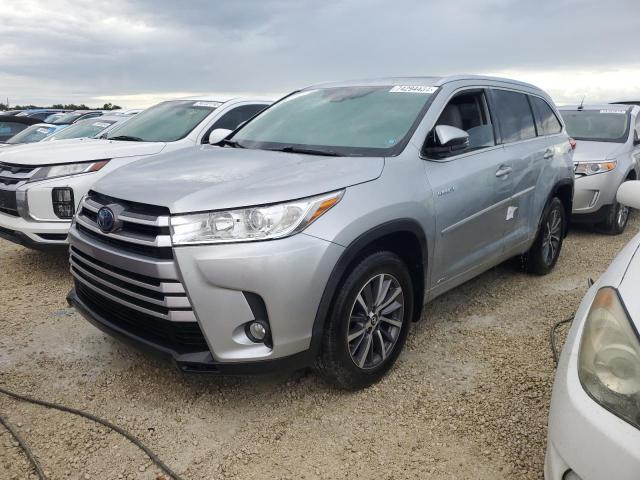 VIN 5TDJGRFH8JS040942 2018 Toyota Highlander, Hybrid no.1