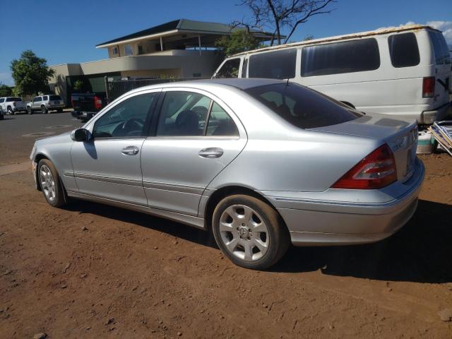 MERCEDES-BENZ C 320 2005 silver  flexible fuel WDBRF64J05F566402 photo #3