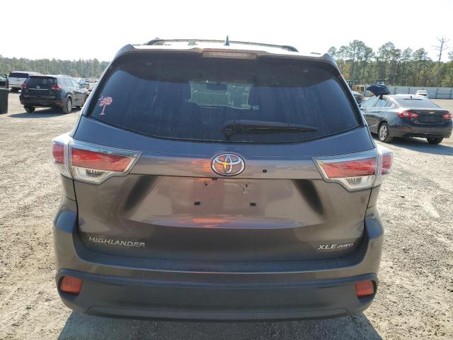 VIN 5TDJKRFH5FS076433 2015 TOYOTA HIGHLANDER no.6