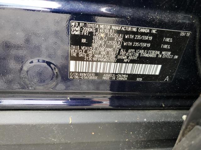 2019 TOYOTA RAV4 XLE P - 2T3C1RFV4KW052022