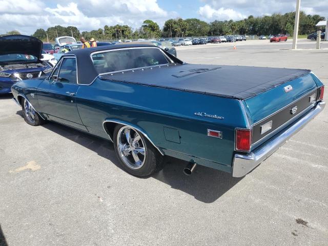 CHEVROLET EL CAMINO 1969 teal   136809Z317273 photo #3