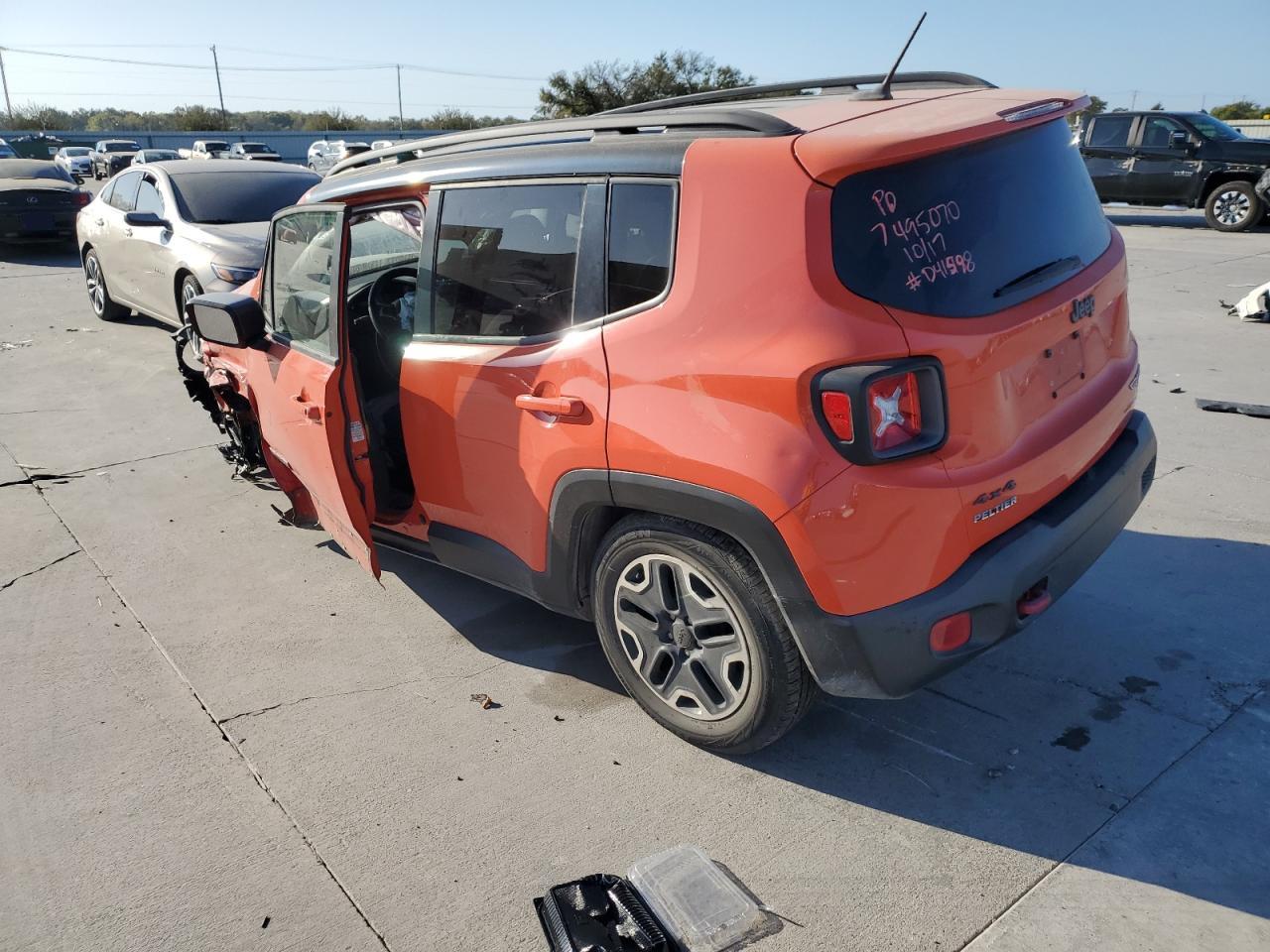 Lot #2943236445 2016 JEEP RENEGADE T