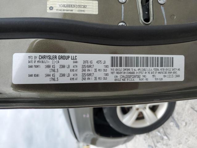 2015 JEEP COMPASS LA - 1C4NJDEB2FD207382