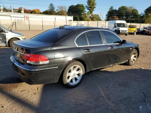 BMW 750 I 2007 black  gas WBAHL83547DT08983 photo #4