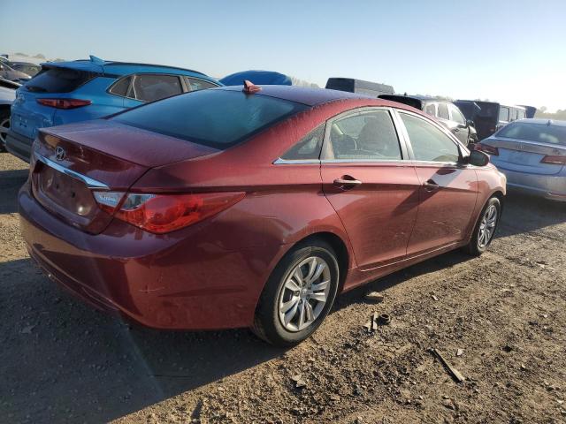 HYUNDAI SONATA GLS 2011 maroon  gas 5NPEB4AC1BH169207 photo #4