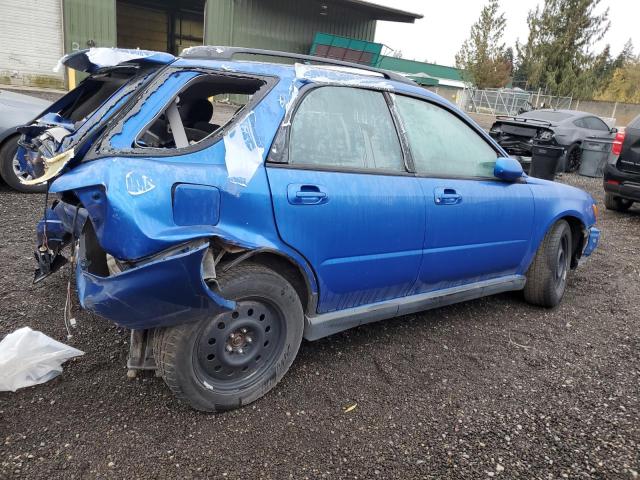 SUBARU IMPREZA WR 2002 blue station gas JF1GG29632H815123 photo #4