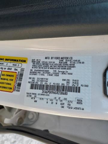 2016 FORD FUSION TIT - 3FA6P0K96GR238680