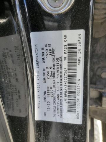 2021 MAZDA 3 - JM1BPBAY2M1327567