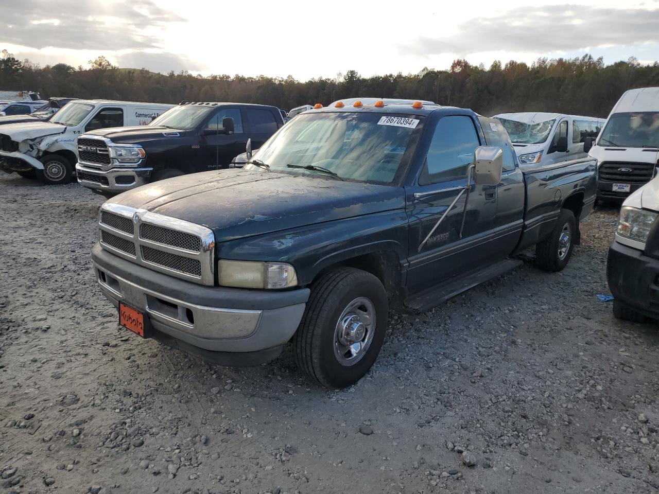 Lot #2952926836 1996 DODGE RAM 2500