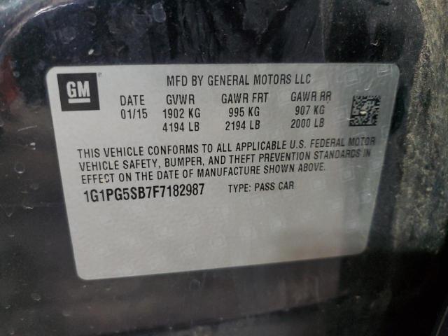 2015 CHEVROLET CRUZE LTZ - 1G1PG5SB7F7182987