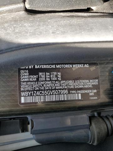 VIN WBY1Z4C55GV507996 2016 BMW I3, Rex no.12