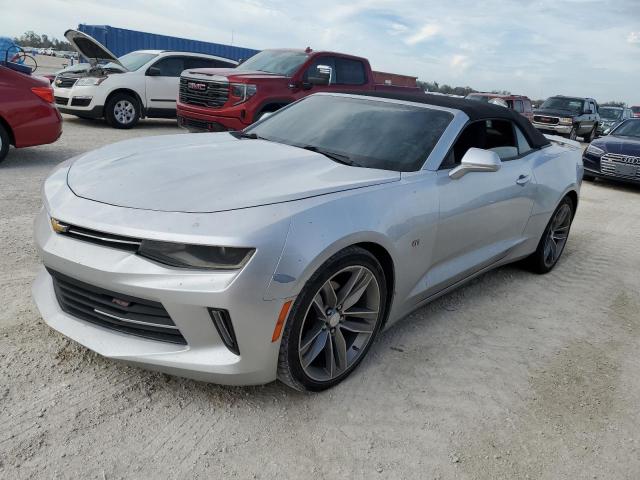 CHEVROLET CAMARO LT 2017 silver  gas 1G1FB3DSXH0180013 photo #1