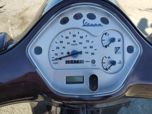 2006 VESPA MOTORCYCLE ZAPM319K465007479