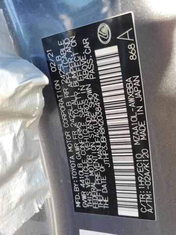 2021 LEXUS UX 200 - JTHP3JBH8M2038499