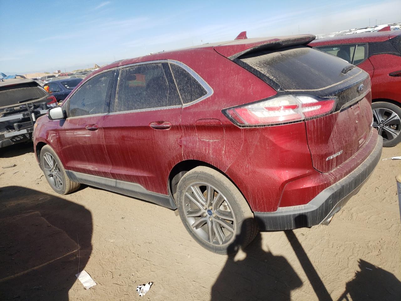 Lot #3021051218 2019 FORD EDGE TITAN