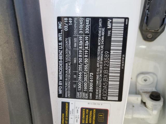 2018 MERCEDES-BENZ GLE 350 - 4JGDA5JBXJB123589