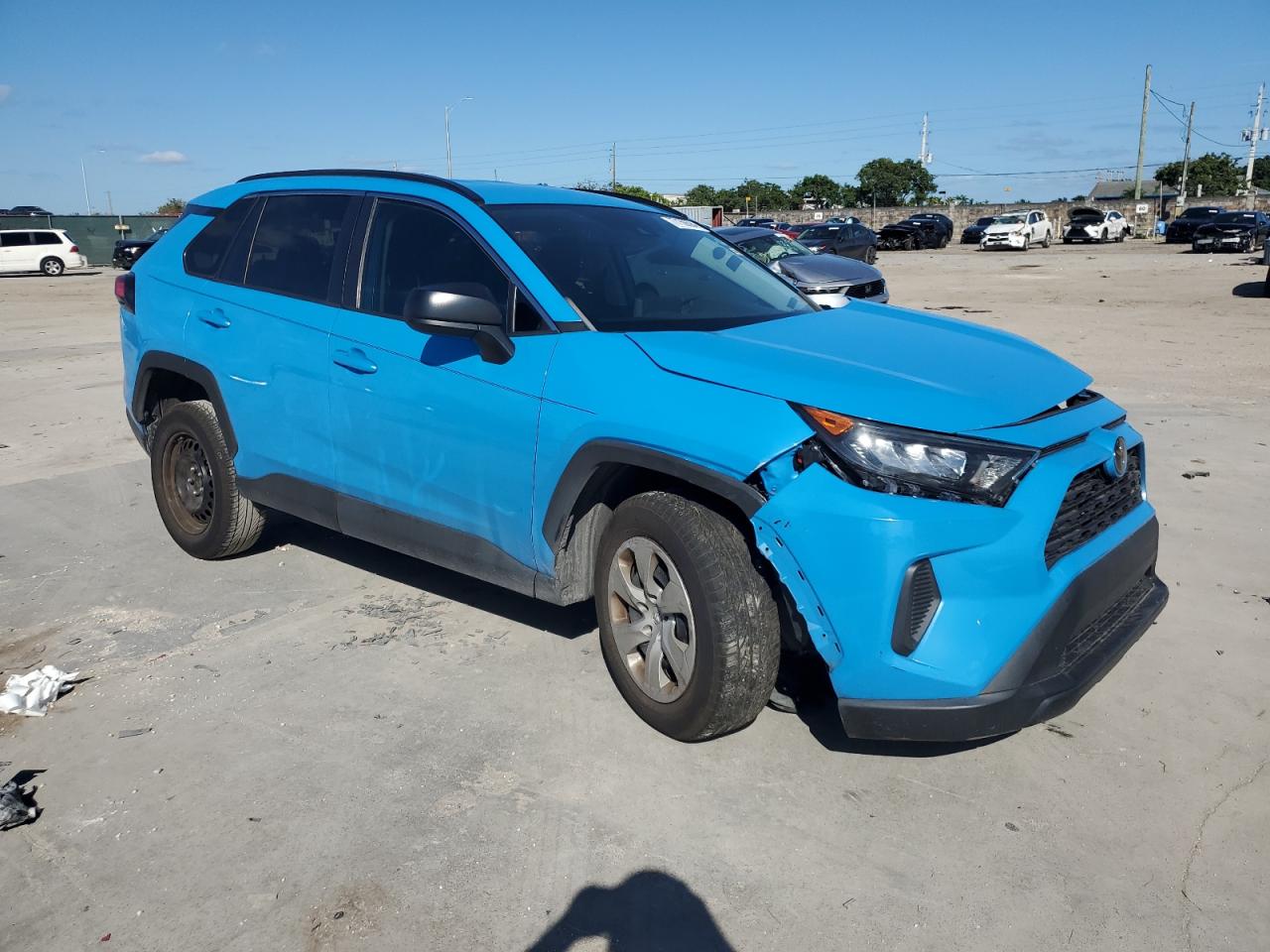 Lot #2996671550 2020 TOYOTA RAV4 LE