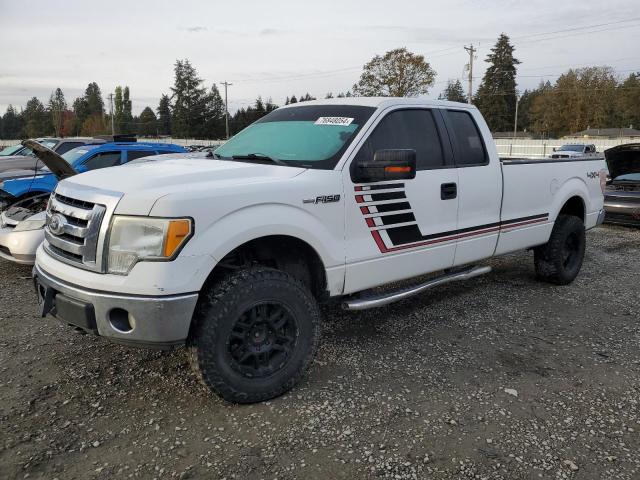 FORD F150 SUPER 2010 white 4dr ext flexible fuel 1FTVX1EV6AKE71832 photo #1