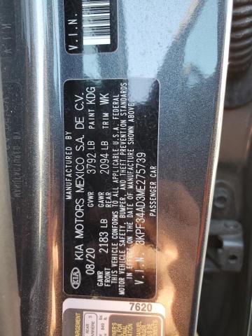 2021 KIA FORTE GT L - 3KPF34AD3ME275739
