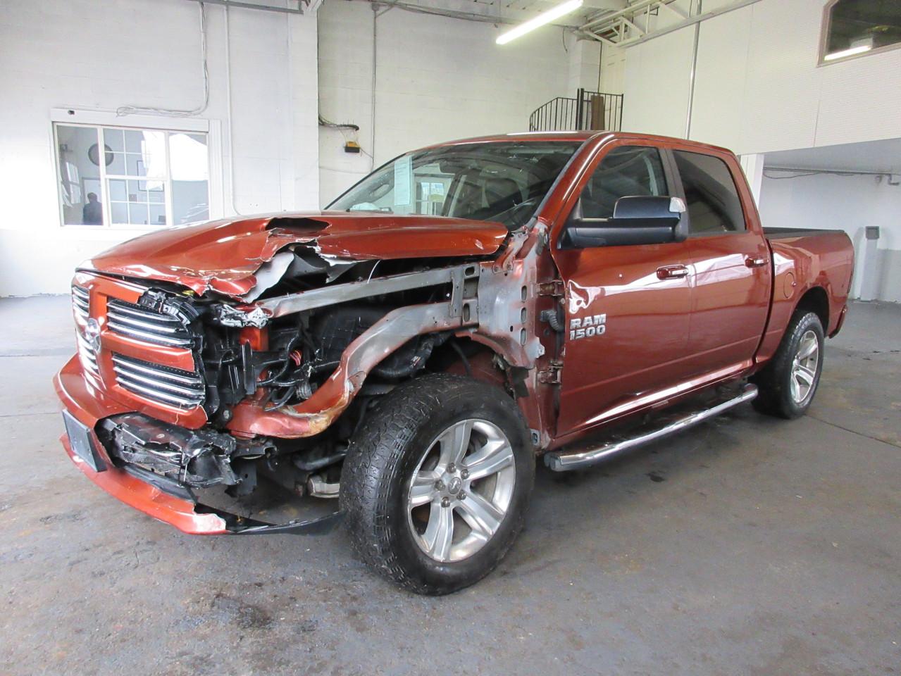 RAM 1500 SPORT 2013 orange crew pic gas 1C6RR7MT4DS614058 photo #3