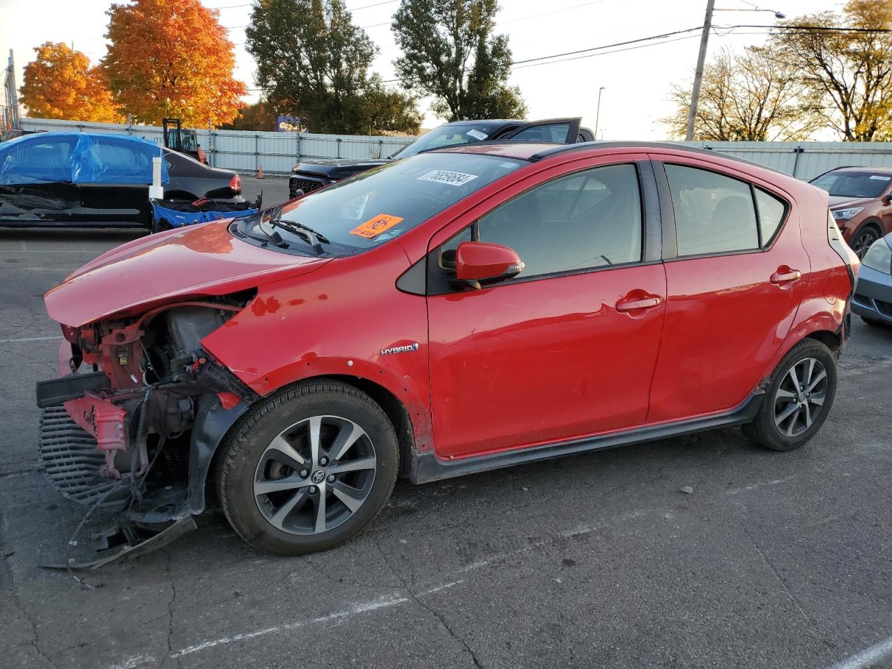 Lot #3045905662 2018 TOYOTA PRIUS C