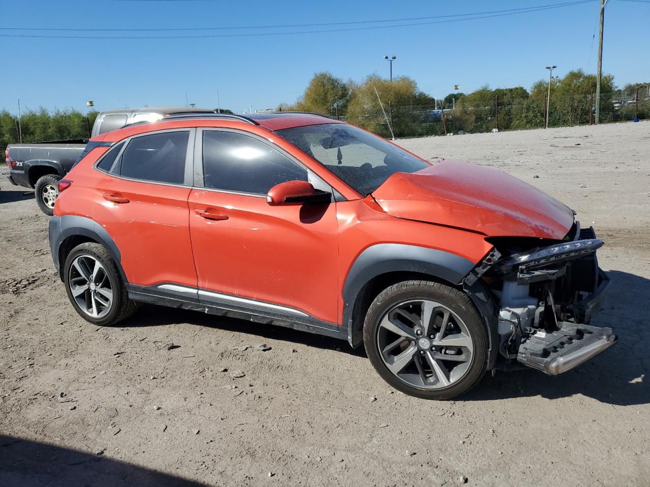 Lot #3020638933 2020 HYUNDAI KONA ULTIM