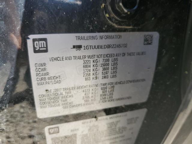 2024 GMC SIERRA K15 - 1GTUUBED8RZ245702