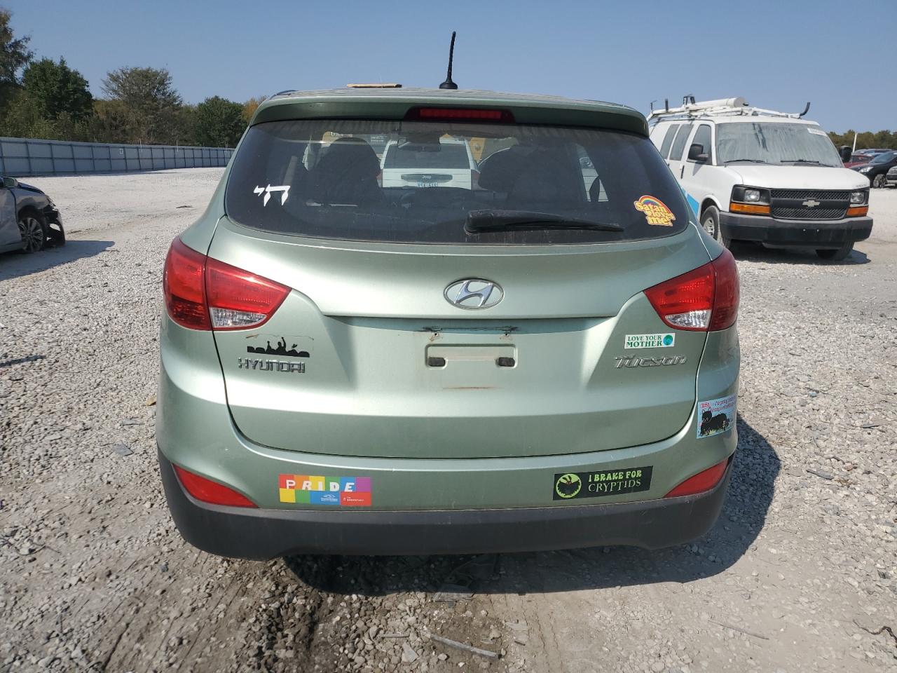 Lot #2972608893 2010 HYUNDAI TUCSON GLS