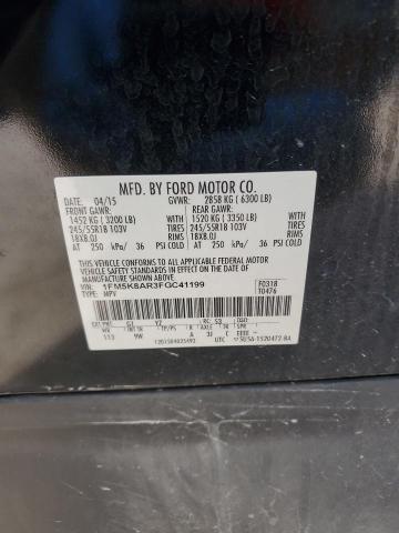 2015 FORD EXPLORER P - 1FM5K8AR3FGC41199