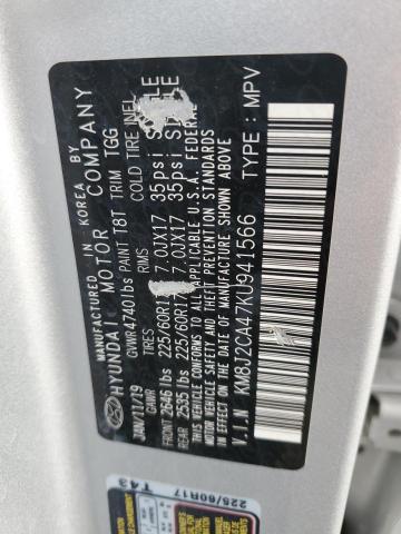 2019 HYUNDAI TUCSON SE - KM8J2CA47KU941566